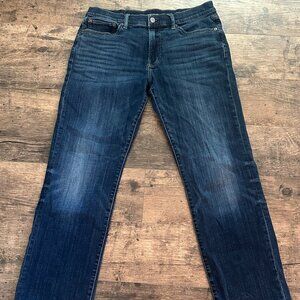 Mens Dark Denim Lucky Brand Jeans